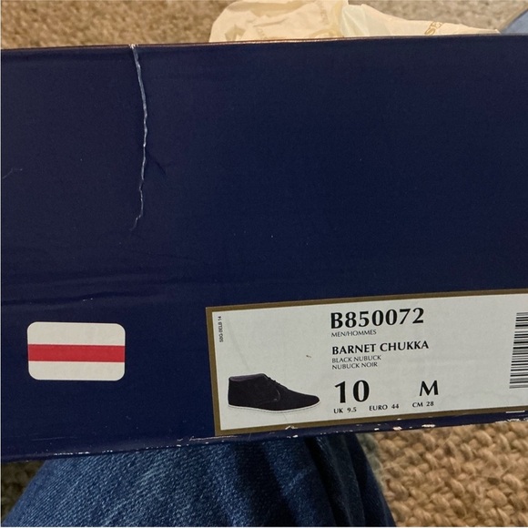 Black Platform Barney chukka boot - Picture 3 of 4